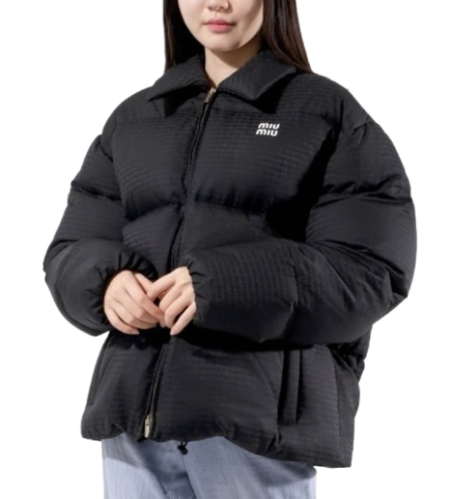 Signature logo padded jacket