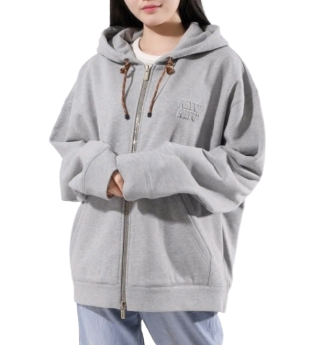 Cotton fleece sweatshirt