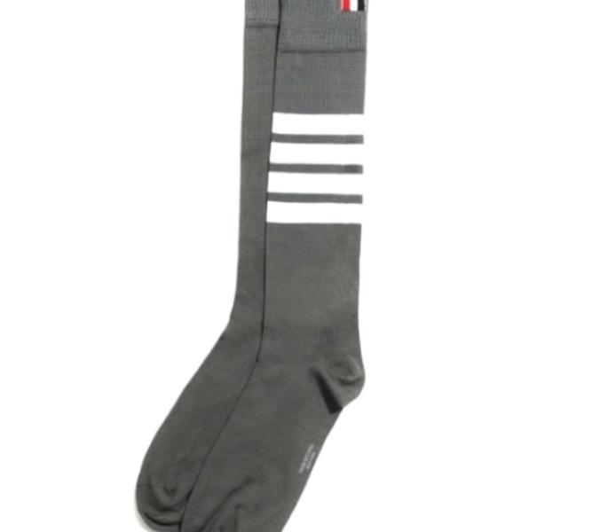 24FWCotton 4-Bar Over the Calf Socks 