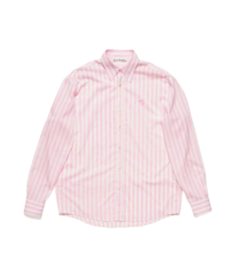 Striped viscose shirt