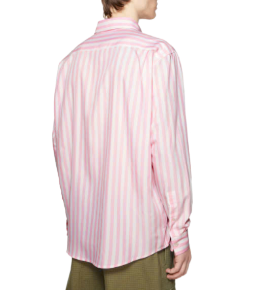 Striped viscose shirt