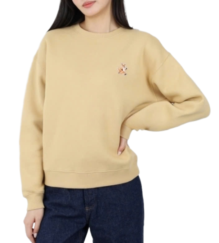 24SPEEDY FOX PATCH COMFORT SWEATSHIRT