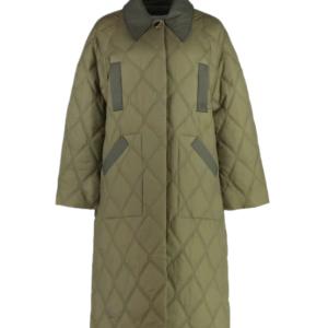 Gani quilted long jacket