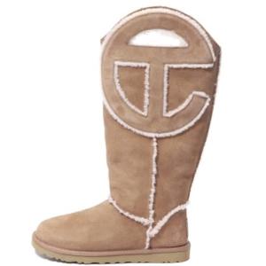 UGG x TELFAR Logo Tall Boot - CHESTNUT