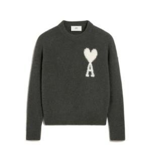 24FWOff White Army De Coeur Crew Neck Sweater