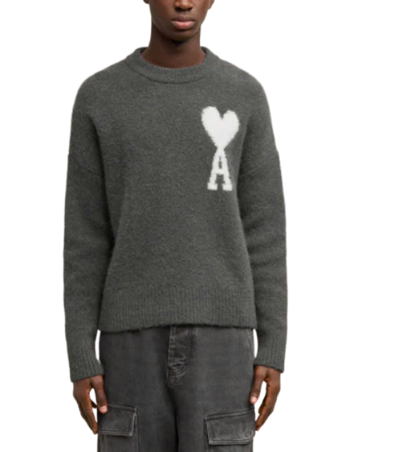 24FWOff White Army De Coeur Crew Neck Sweater