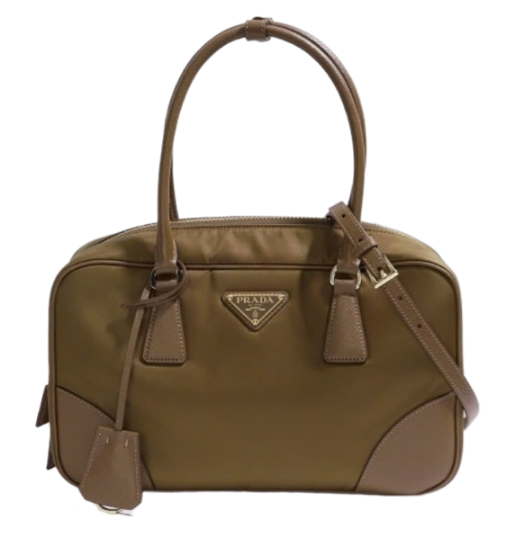 Re-edition 1978 Medium Re-Nylon Saffiano Two-Handle Bag