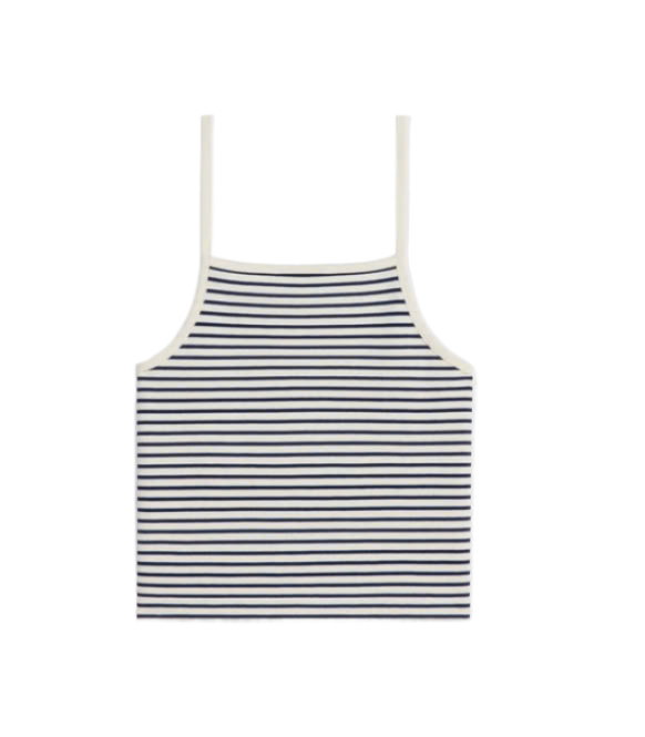 Striped Jersey Triomphe Tank Top