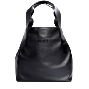 Leather hobo bag