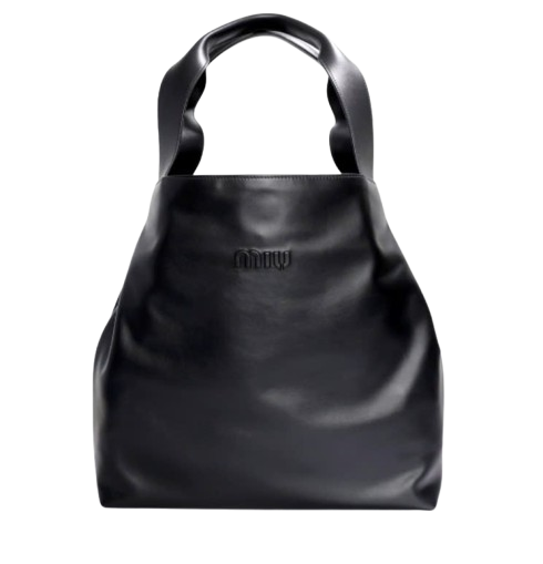 Leather hobo bag