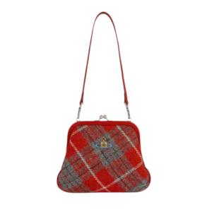 ORB Logo Check Wool Tote Bag