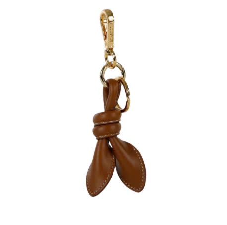 Twisted Leather Keyring