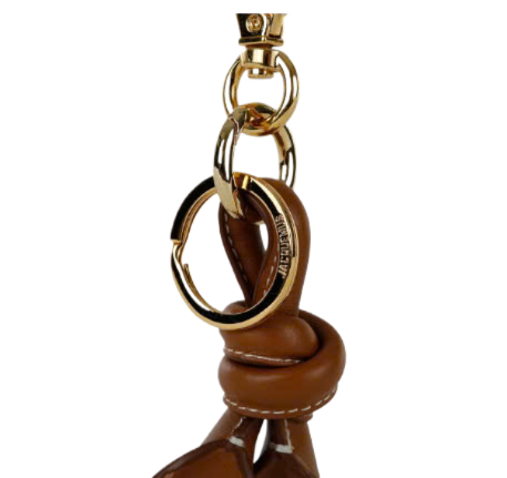 Twisted Leather Keyring