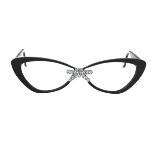 YVMIN Gemstone Bow Glasses