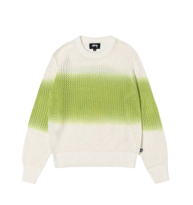 PIGMENT DYE LOOSE GAUGE SWEATER