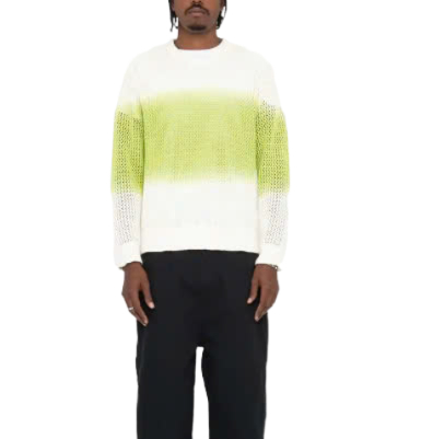 PIGMENT DYE LOOSE GAUGE SWEATER