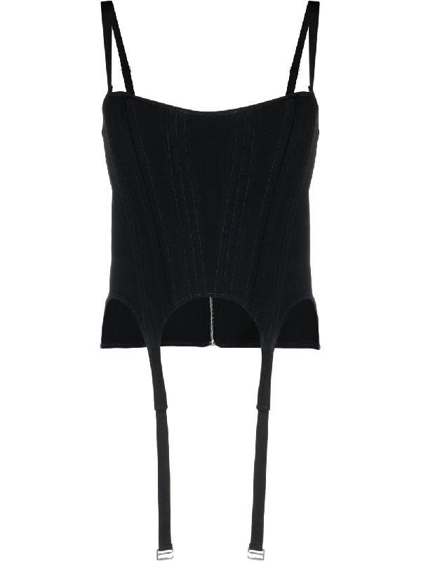 Arch longline sleeveless bodysuit