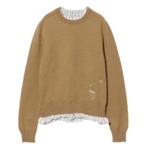 Distressed Men's Knit