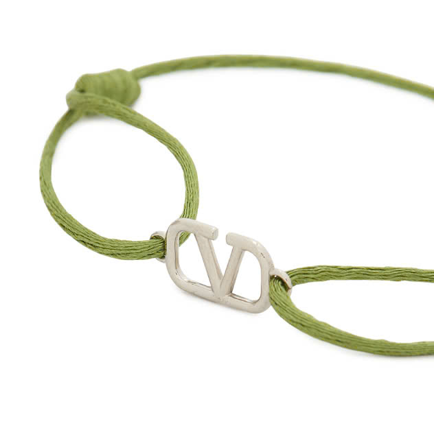 V Logo Signature Men's Bracelet