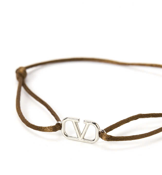 V Logo Signature Men's Bracelet