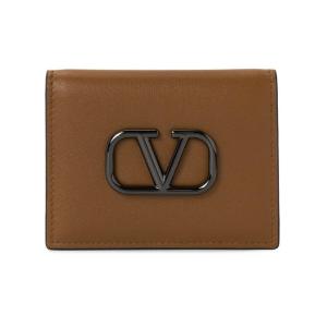 V Logo Signature Men's Card Wallet