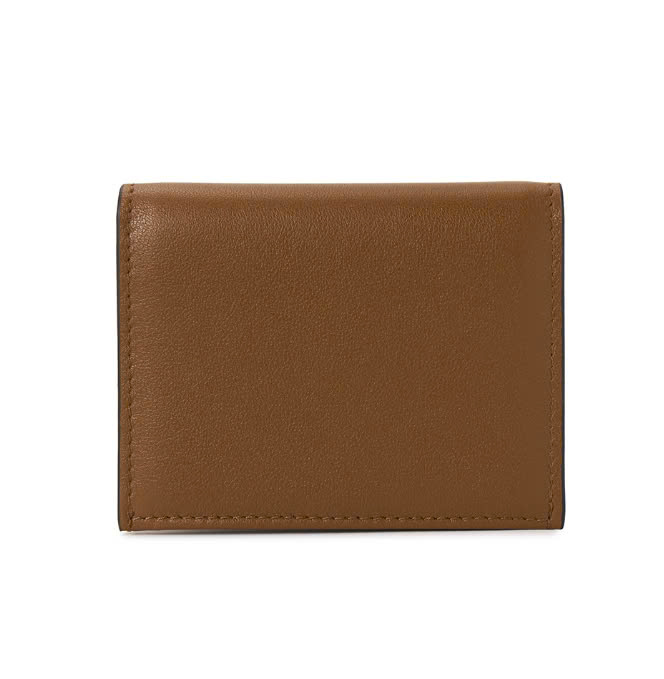 V Logo Signature Men's Card Wallet