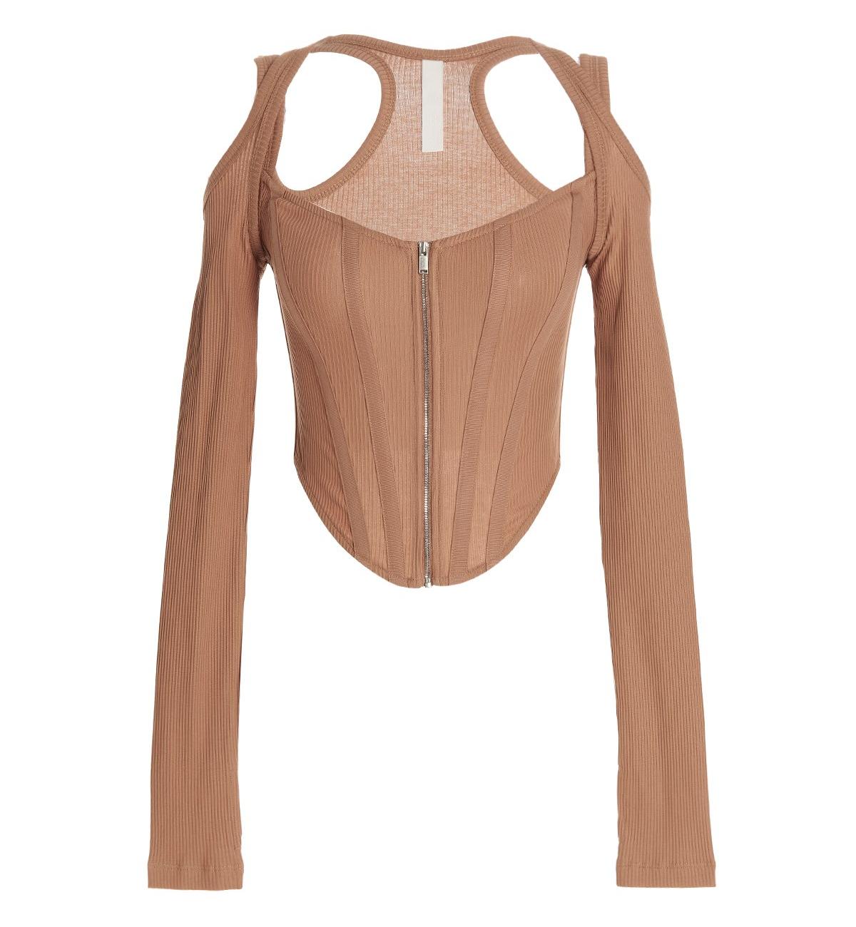 Corset Top Camel