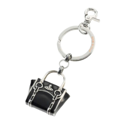 Logo Charm Keyring