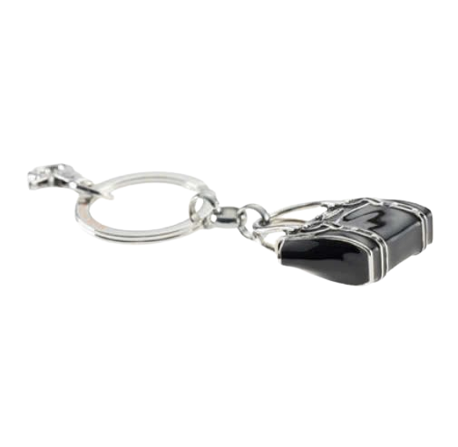 Logo Charm Keyring