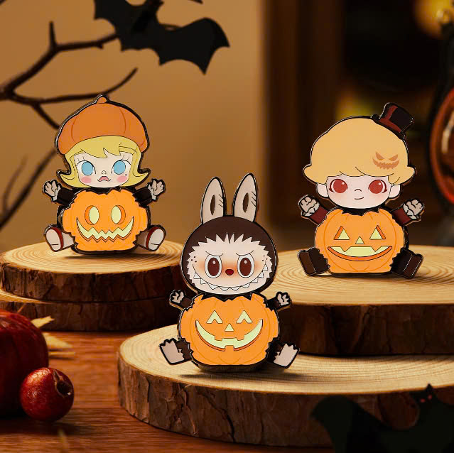 Halloween Party Series Magnet Badge Labubu