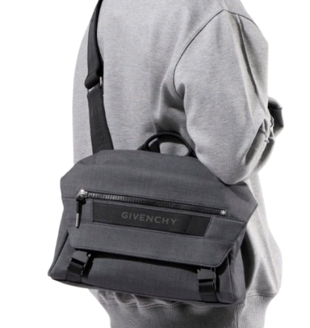 G Track Wool Messenger Bag