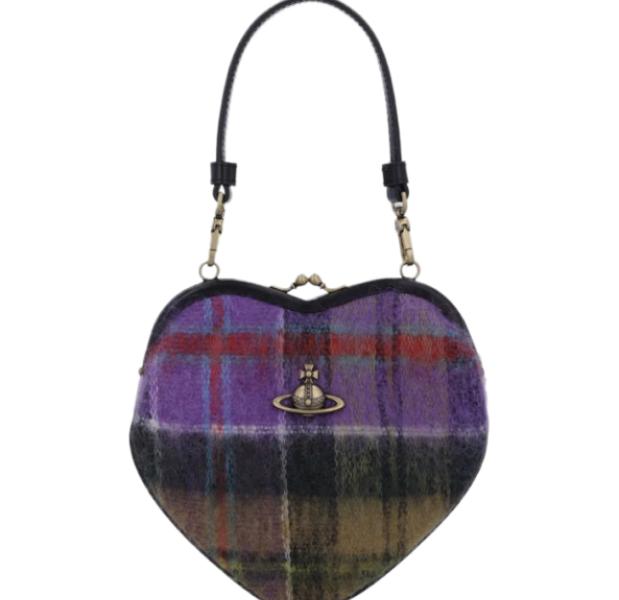 Bell Heart Frame Tote Bag - Multicolor