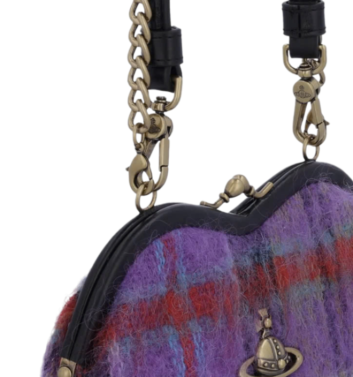 Bell Heart Frame Tote Bag - Multicolor