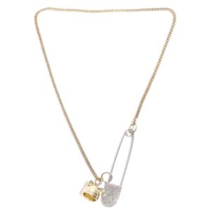 EARS BEANIE CHARM NECKLACE