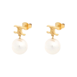 Triomphe pearl earrings