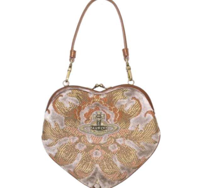 Bell Heart Frame Shoulder Bag