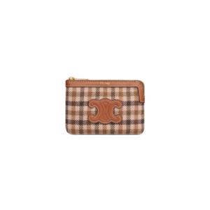 Tartan Card Wallet