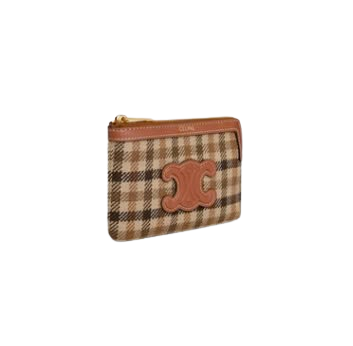 Tartan Card Wallet