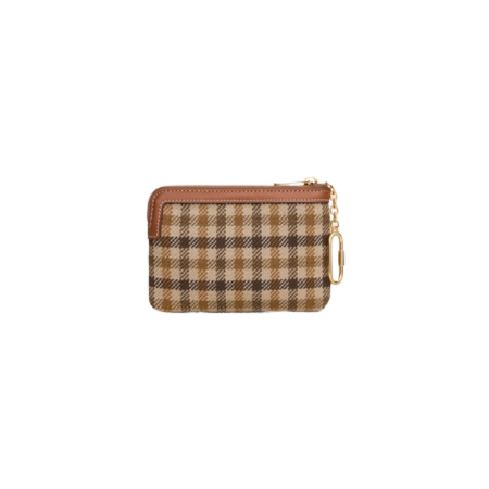 Tartan Card Wallet