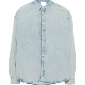 Denim button down shirt