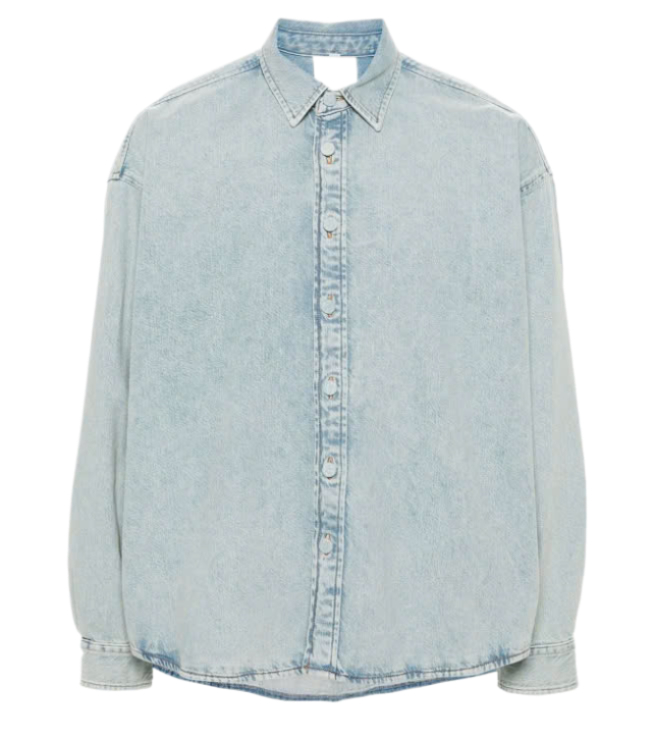 Denim button down shirt