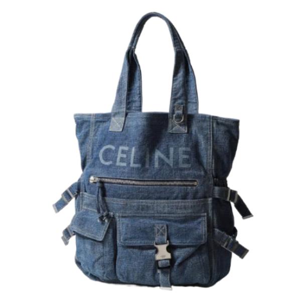 Denim tote bag