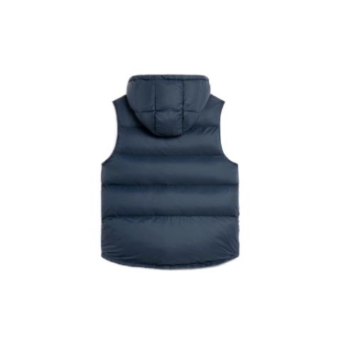 Sleeveless down jacket