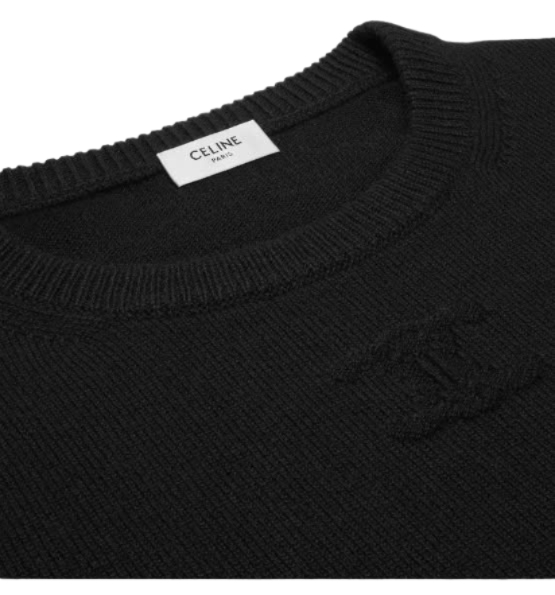 Crewneck cashmere sweater