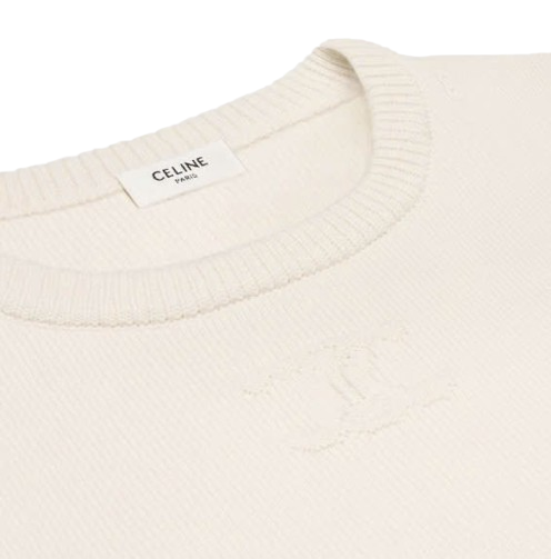 Crewneck cashmere sweater