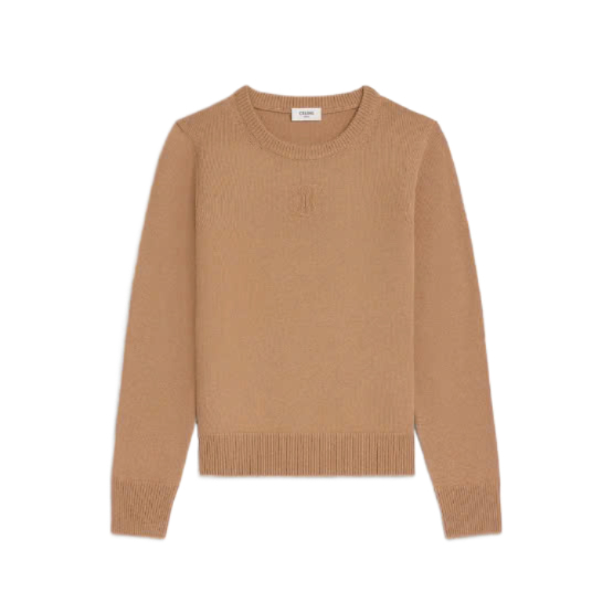 Crewneck cashmere sweater