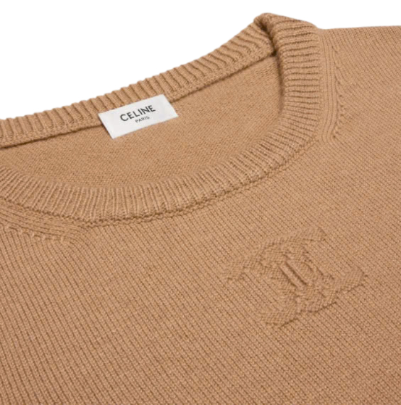 Crewneck cashmere sweater