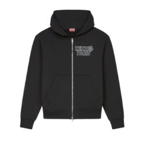 24FWConstellation Embroidered Hooded Zip-Up