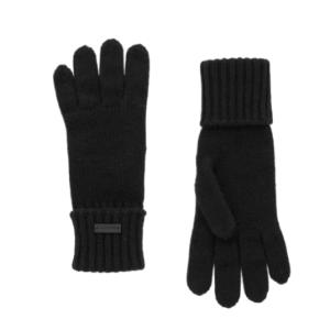 Cashmere logo gloves