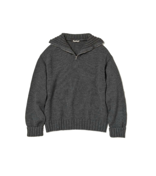 Our soft knit half zip pullover